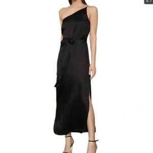 BCBG Maxazria One-Shoulder Dress